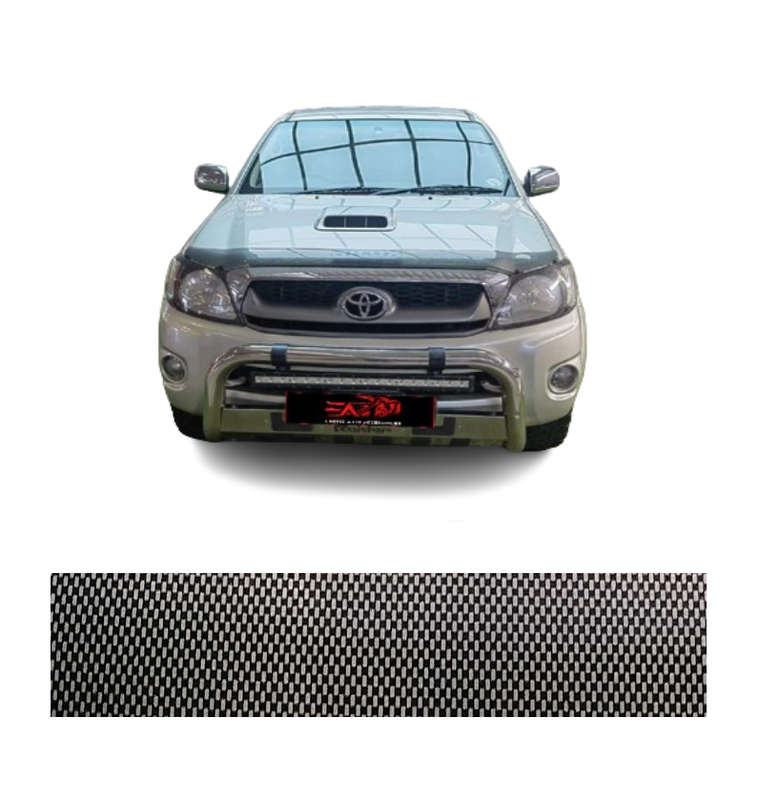 Toyota Hilux carbon bonnet guard 2009-2011