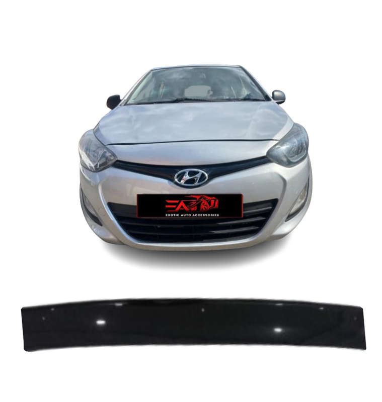 Hyundai I20 Gloss Black bonnet guard 2013-2016