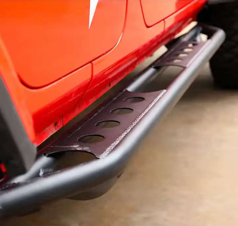 Jeep Wrangler 4-Door Steel Tube Side Steps 2007-2018