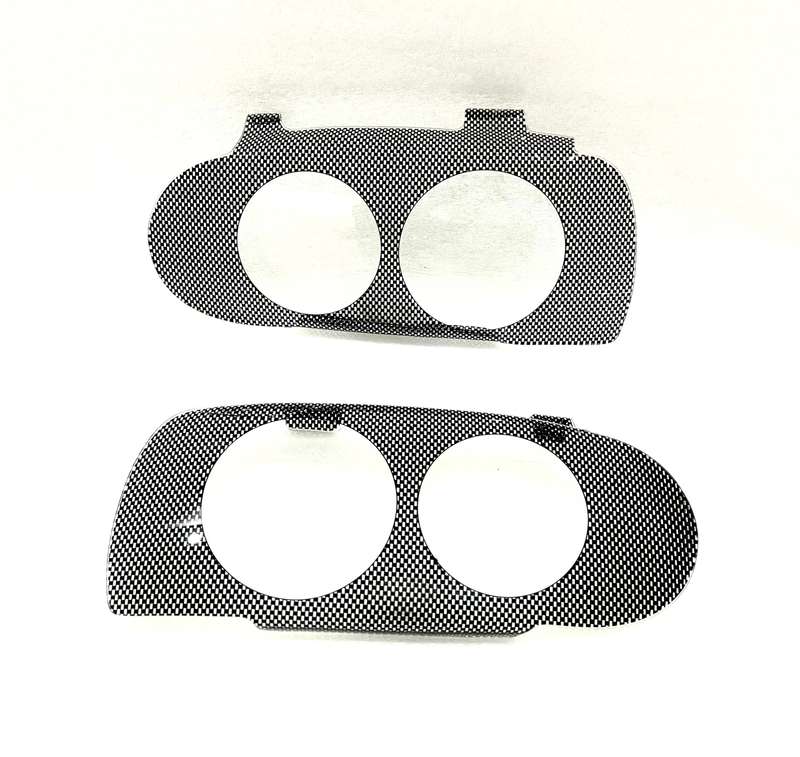 Golf 3 Carbon Headlight shields