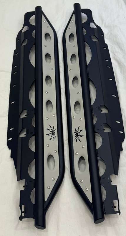 Jeep Wrangler 2-Door Steel Poison Side Steps 2007-2018