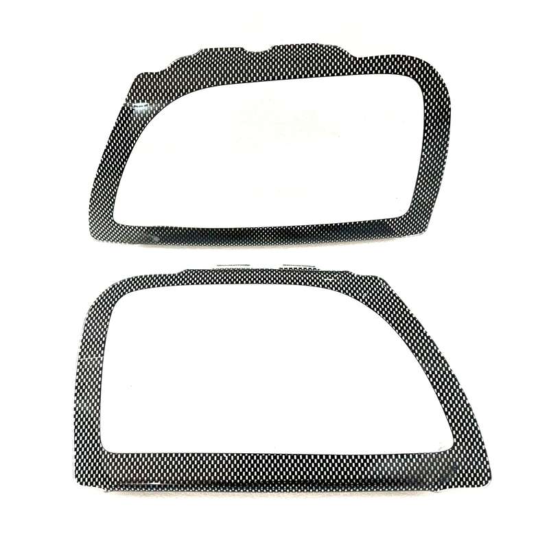 Mitsubishi Colt carbon headlight shield 2002-2010