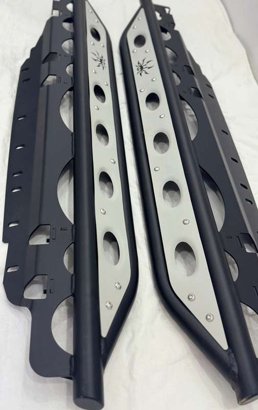 Jeep Wrangler 2-Door Steel Poison Side Steps 2007-2018