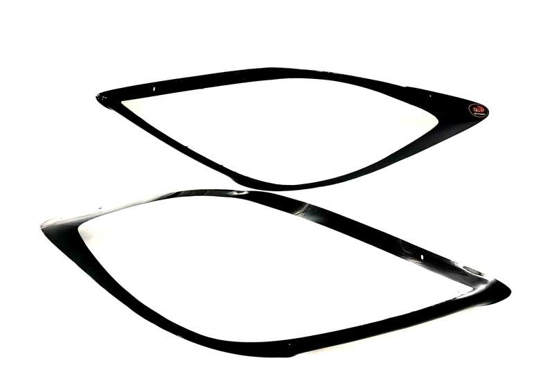 Mazda BT-50 12+ Gloss Black Headlight Shields