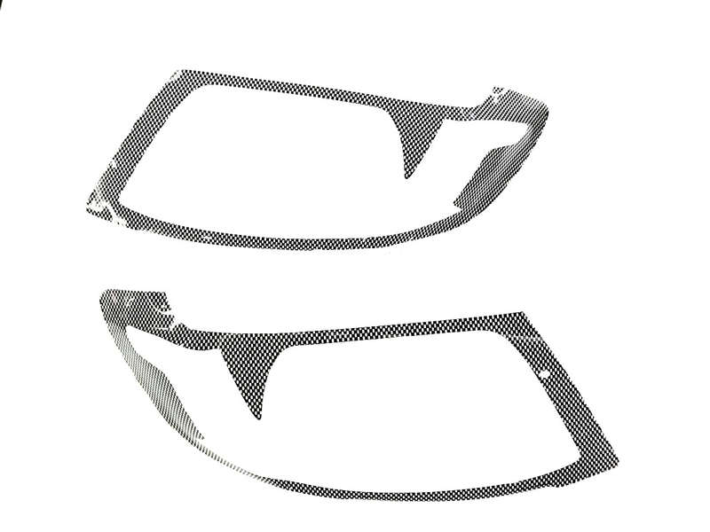 Ford Ranger T6 carbon Headlight shields 12-15