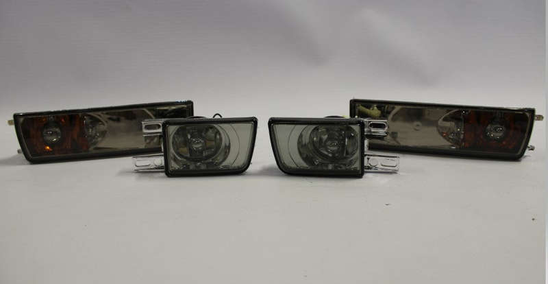 VW Golf 3 LED Fog light + indicator glass smoke 1992-1997