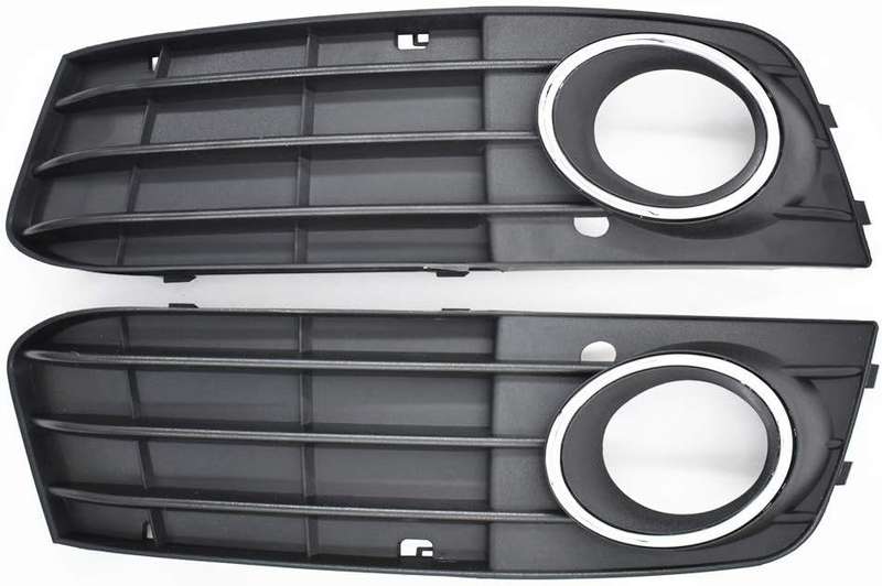 Audi A4 B8 fog grills chrome ring set 2009-2012
