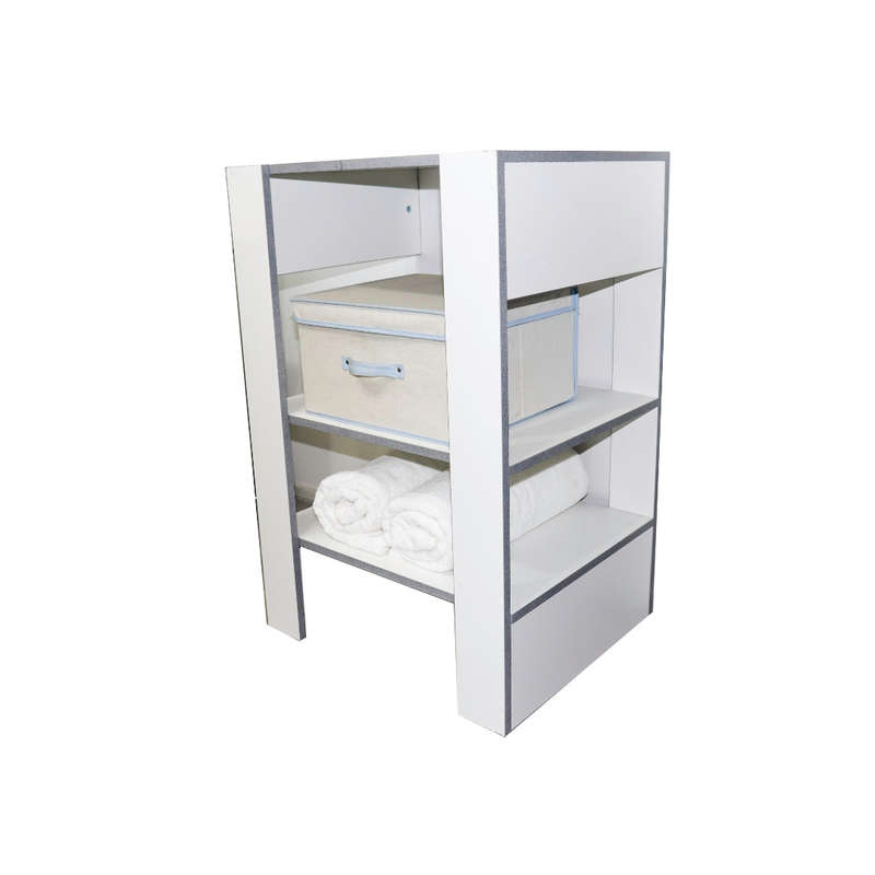 Freestanding Cupboard Low with 2 Shelves