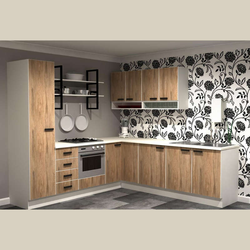 Modern Corner Tia Starter Kitchen