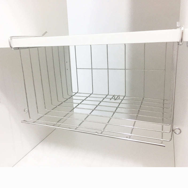 Stainless Steel Under-Shelf Basket