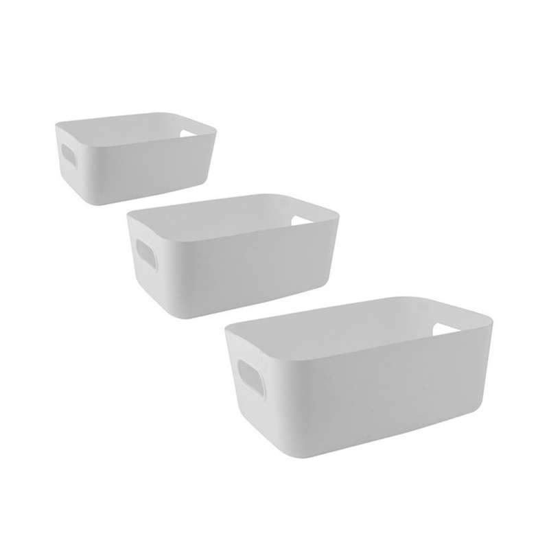Multipurpose Storage Containers  3pc