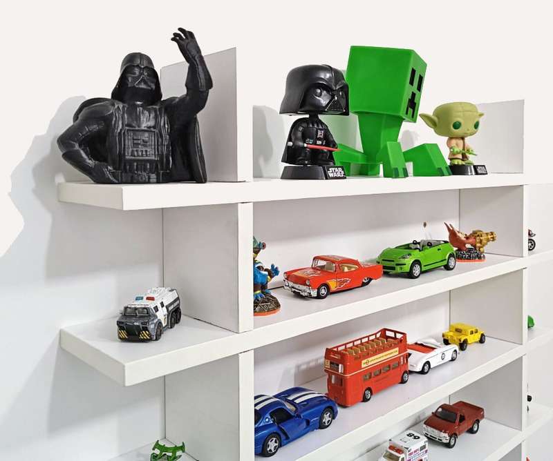 Dinky Memorabilia Display Shelf