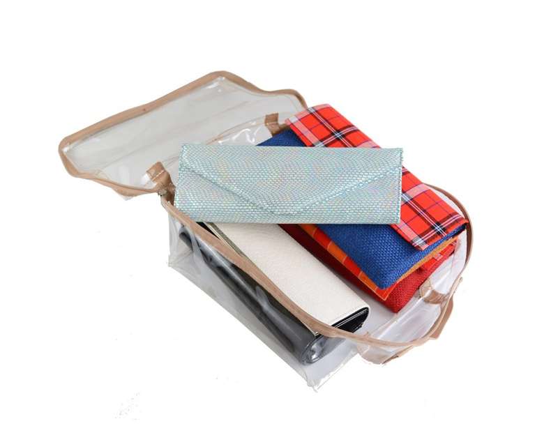 Multipurpose Clear PVC Case with Handle
