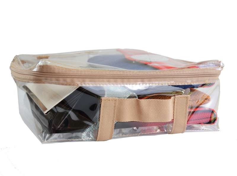 Multipurpose Clear PVC Case with Handle
