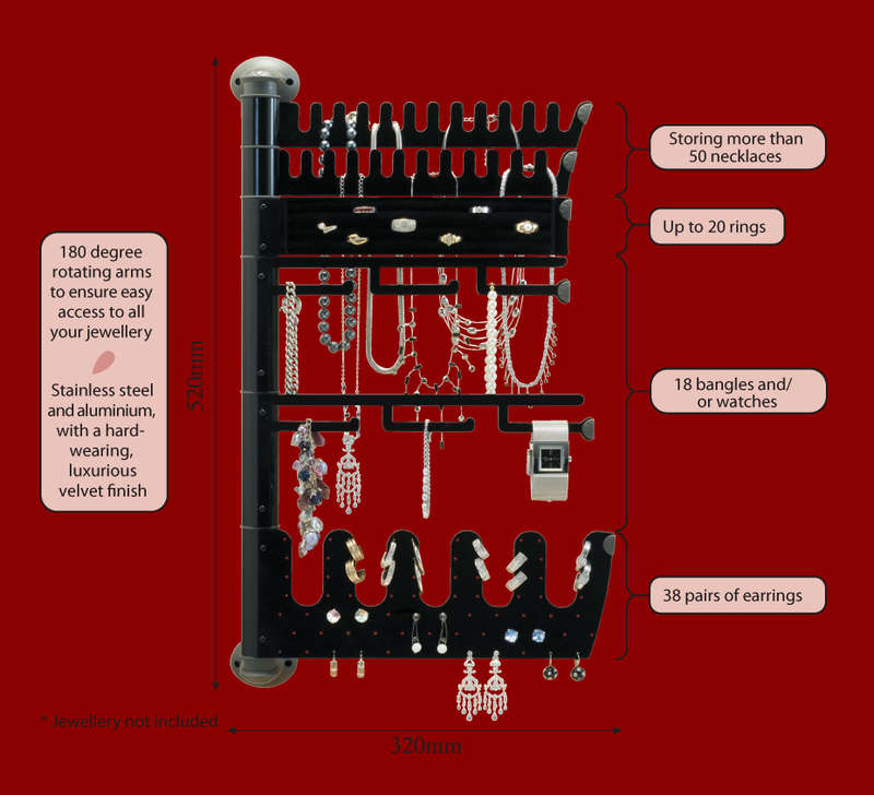 Tidy Suzi Jewellery Organiser
