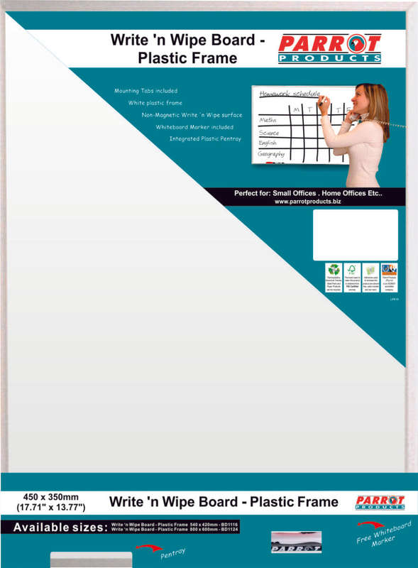 Write 'n Wipe Plastic Frame