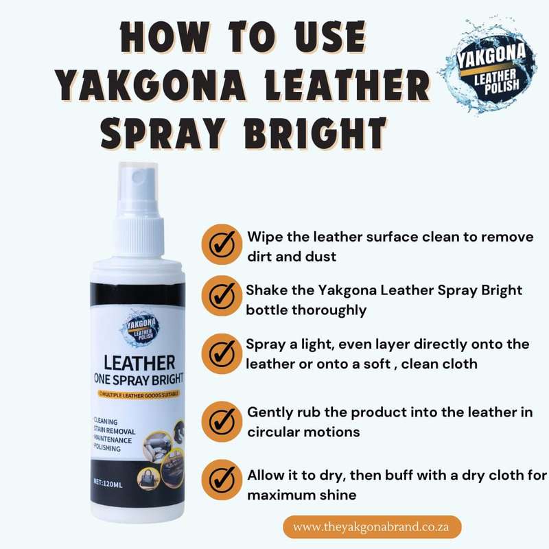 125ML Yakgona  Leather One Spray bright