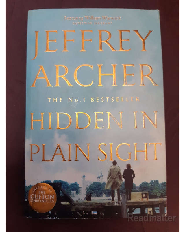 Hidden In Plain Sight William Warwick Novels Archer, Jeffrey