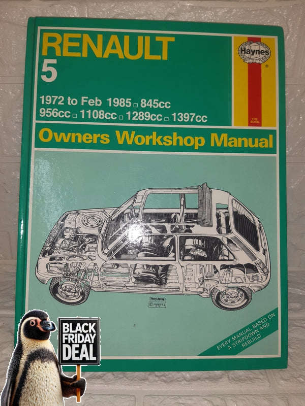 Renault 5 Owners Workshop Manual (Peter G. Strasman)