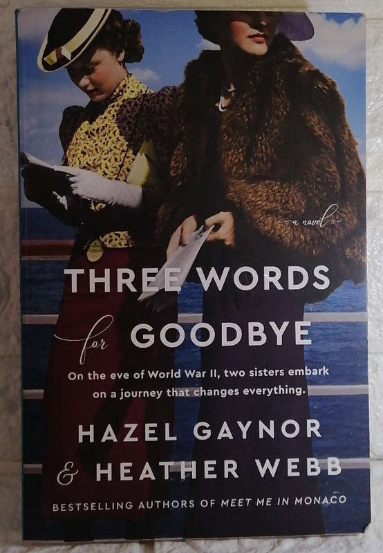 Three Words for Goodbye (Hazel Gaynor)