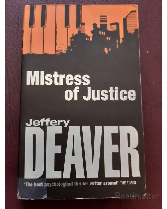 Mistress Of Justice Deaver, Jeffery