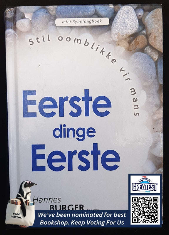 Eerste Dinge Eerste - Stil Oomblikke Vir Mans (Hannes Burger)
