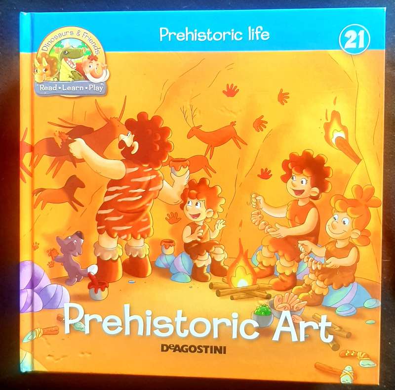 Prehistoric Life: Prehistoric art (DeAgostini)
