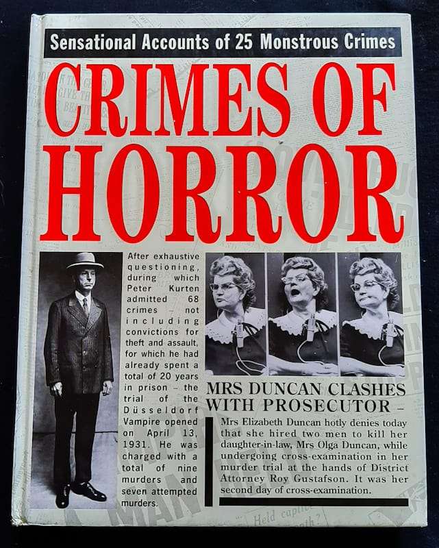 Crimes Of Horror (Extra Large Hardcover)