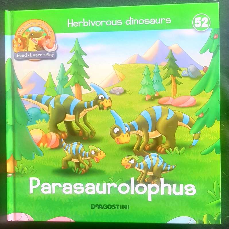 Herbivorous Dinosaurs: Parasaurolophus (DeAgostini)
