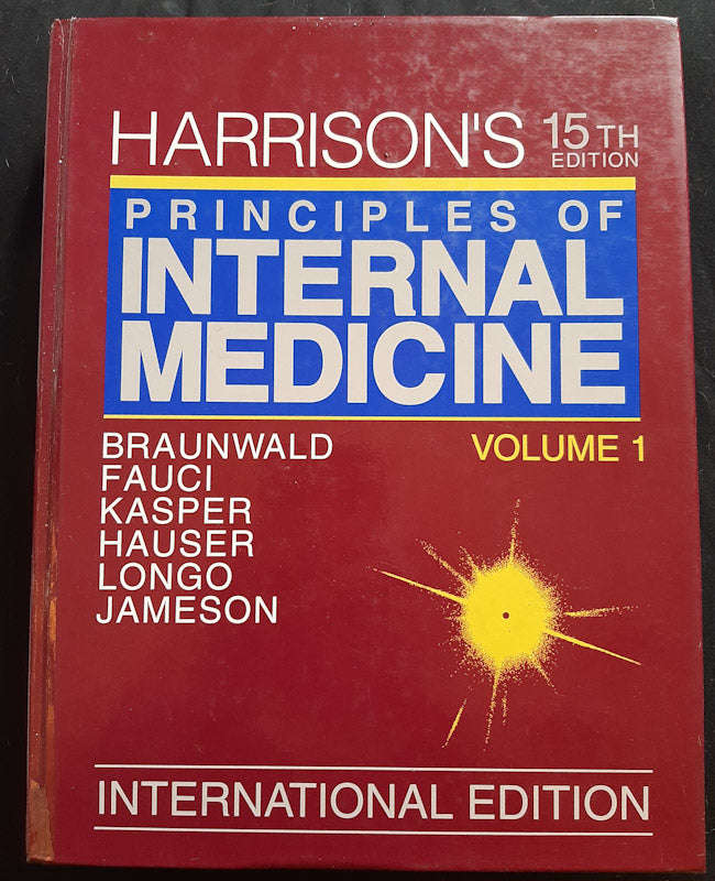 Harrison's Principles of Internal Medicine, 15th Edition (Extra Large Hardcover (And very thick))