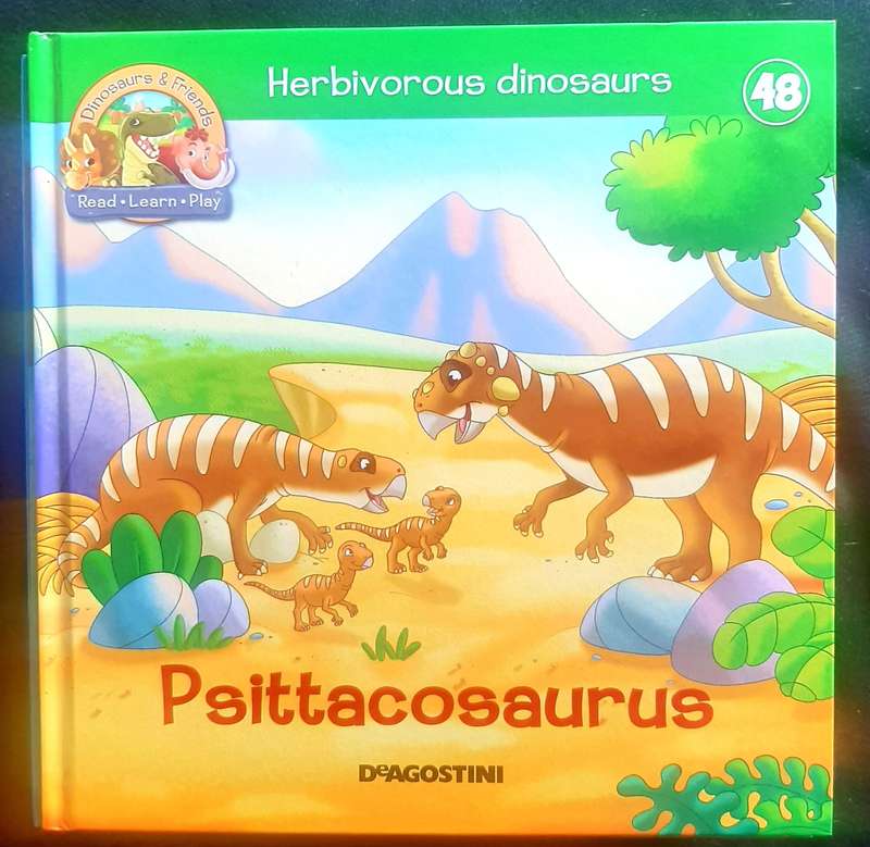 Herbivorous Dinosaurs: Psittacosaurus (Deagostini)