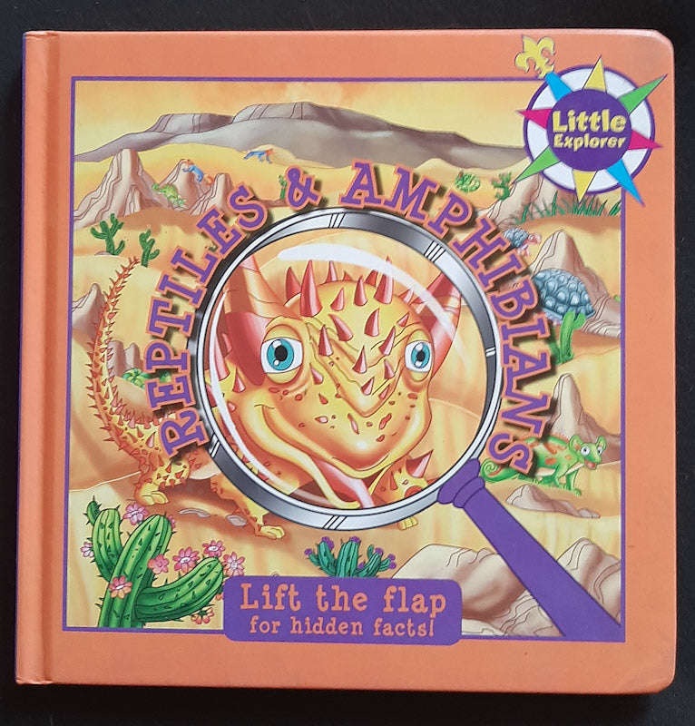 Reptiles and Amphibians (Lift the flaps for hidden facts) (Medium Hardcover)