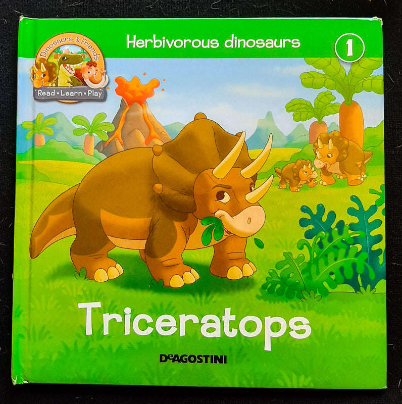 Herbivorous Dinosaurs: Triceratops (1) (DeAgostini)