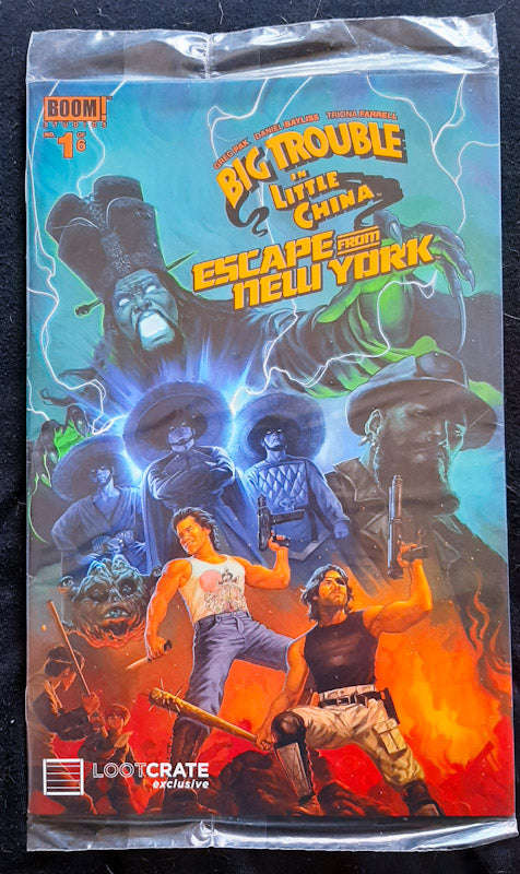 Big Trouble In Little China Escape From New York #1 (2016) Lootcrate ((W) Greg Pak)