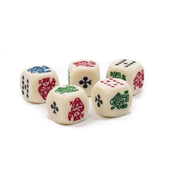 Max 'n Jax Board Game (including poker dice and chalk)