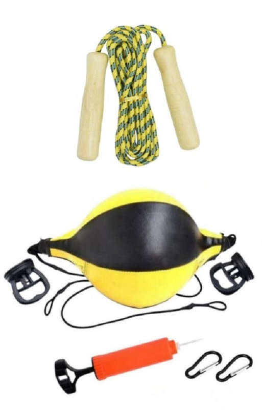 Kids Boxing Training Set - Speed Bag & Skipping Rope