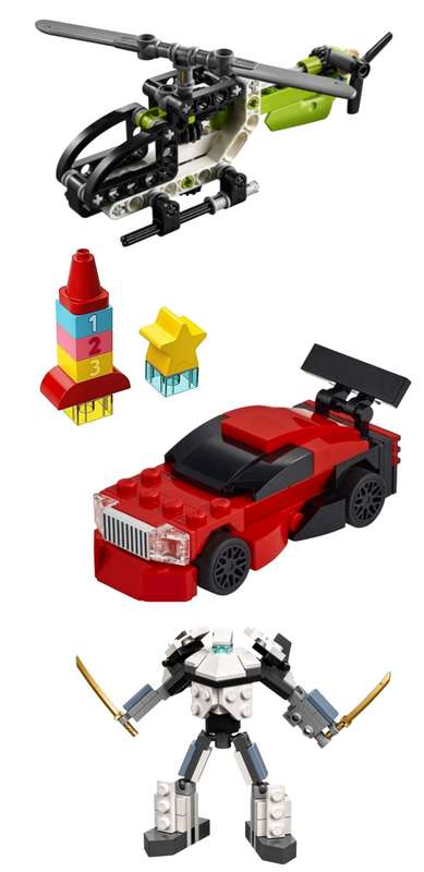 Boys Lego Polybags Bundle- Pack of 4