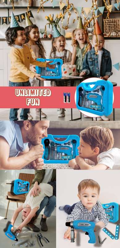 Kids Power Tool Play Set