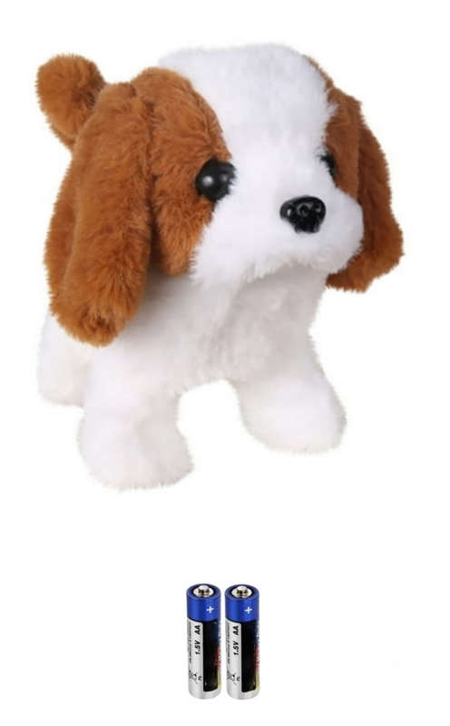 Cute Interactive Robotic Toy Puppy - Batteries Included