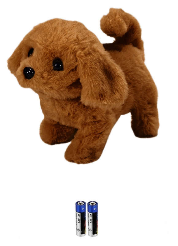 Cute Interactive Robotic Toy Puppy - Batteries Included