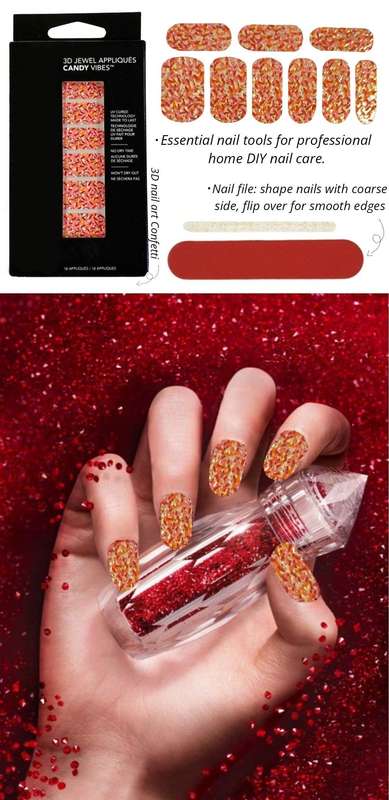 The Henna Bridal Box.. Henna Tattoos with Henna Cones and 3D Nail Appliques
