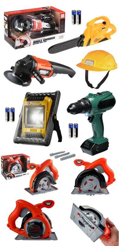 Kids Pro Power Tool Toy Play Set - 36 Piece