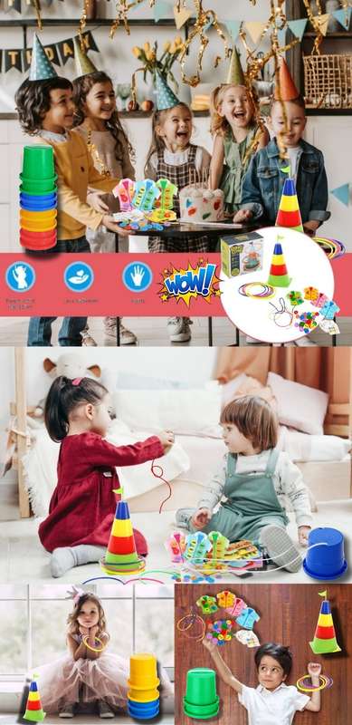 Kids Learn and Play Activity Set - Improve Motor Skills Through Play