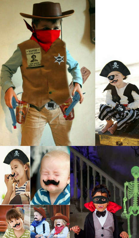 Kiddies Halloween Costume Kit Boys - 20 Piece