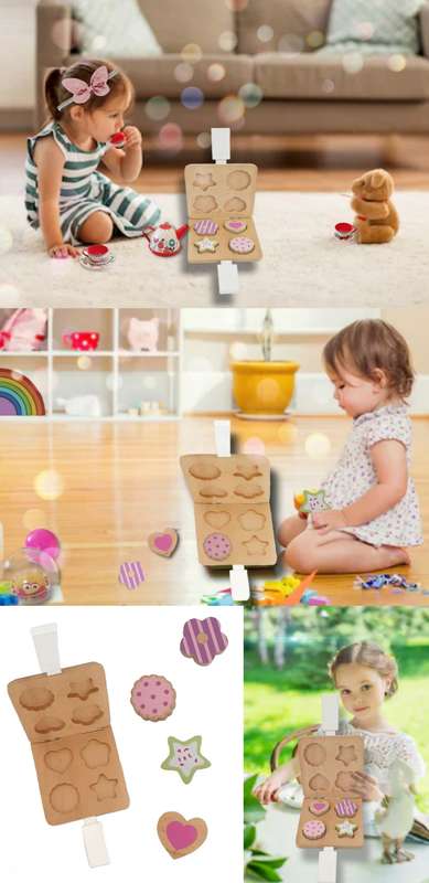 Wooden Cookie Cutter - Kiddies Toy