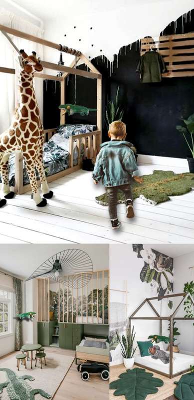 Spring Action Crocodile Baby Mobile