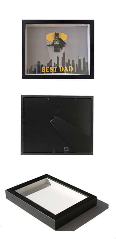 Batman Best Dad - Fathers Day Boxed Frame Gift Set