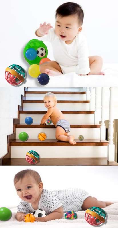 Toddler Sensory Play Ball Set - 11 Piece
