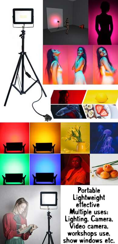 Video / Photo & Continuous Lighting LED Tripod Light