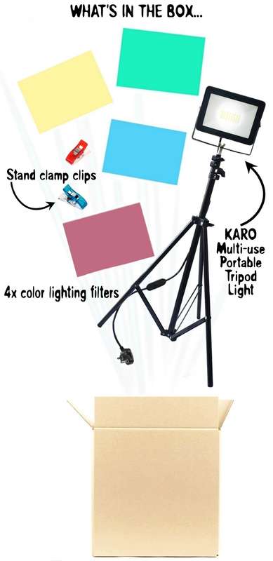 Video / Photo & Continuous Lighting LED Tripod Light